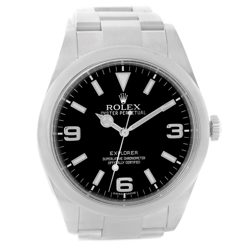 Rolex Explorer I Stainless Steel Automatic Men’s Watch 214270 4