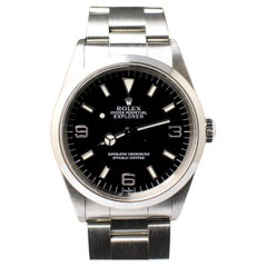 Rolex Explorer I Stahl 14270 Swiss Only Automatikuhr mit Papier, 1998