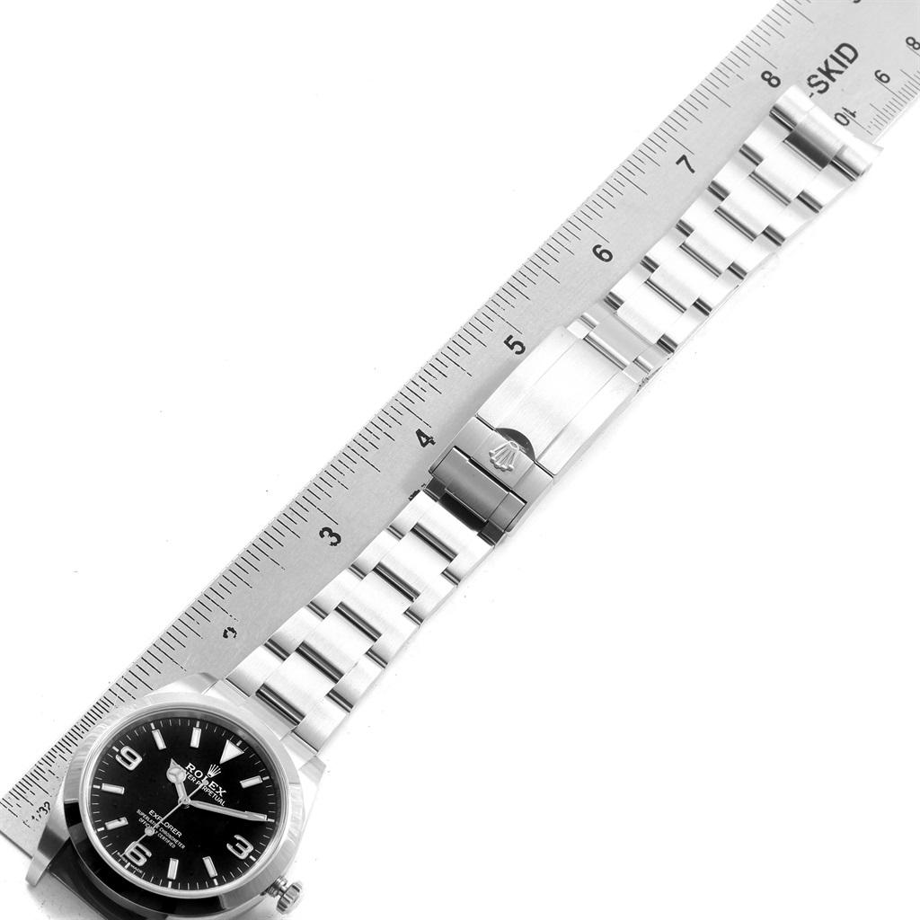 Rolex Explorer I Steel Automatic Men’s Watch 214270 Box Card 6