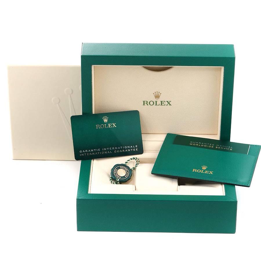 Rolex Explorer I Steel Yellow Gold Black Dial Mens Watch 124273 Box Card For Sale 8