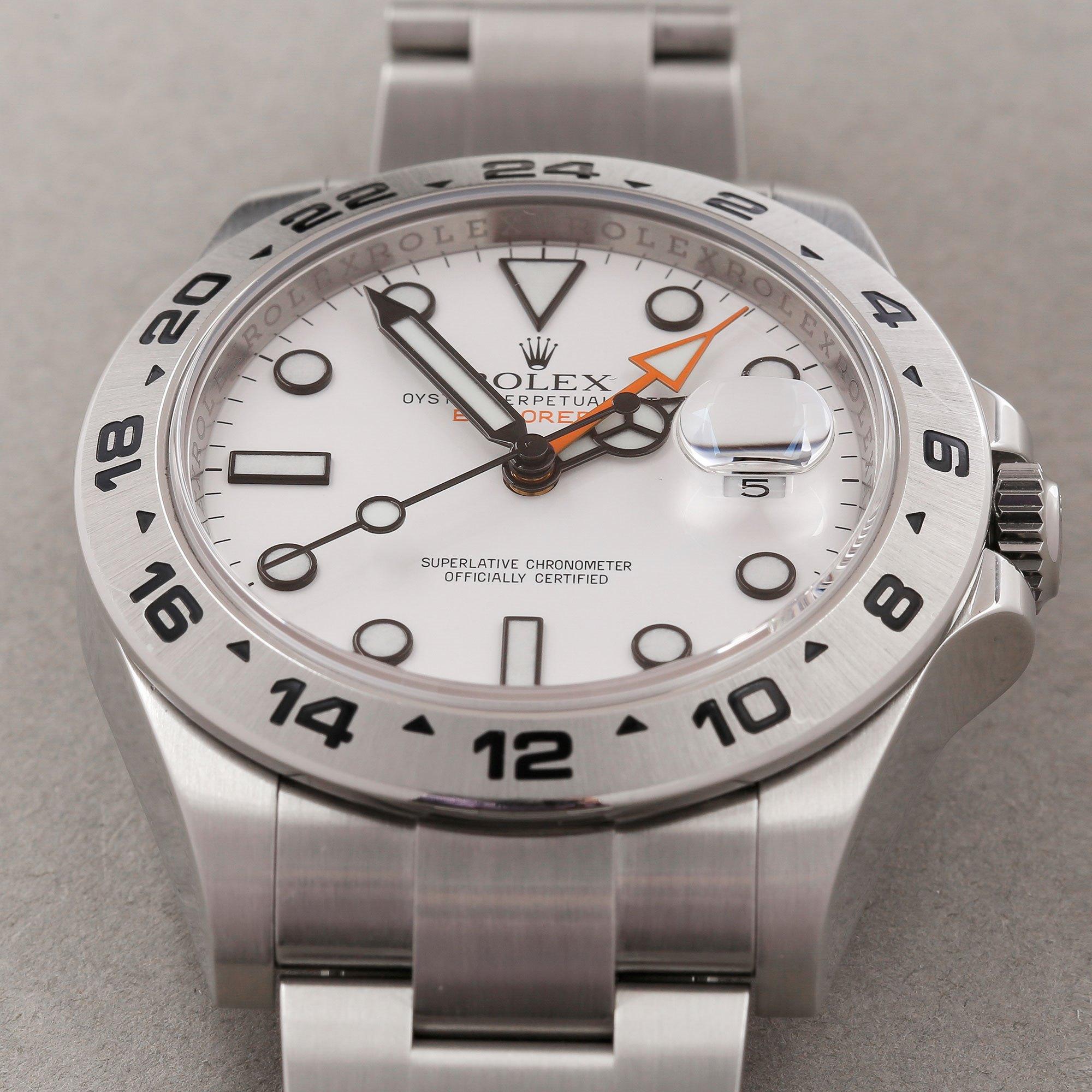 Rolex Explorer II 0 216570 Men's Stainless Steel 0 Watch 4