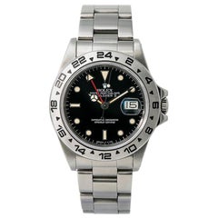 Rolex Explorer II 16550, Black Dial, Certified and Warranty