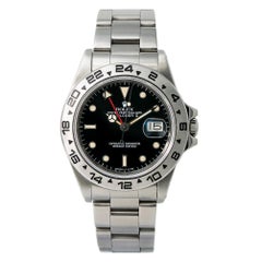 Rolex Explorer II 16550, Black Dial, Certified and Warranty