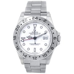 Rolex Explorer II 16570, White Dial, Certified and Warranty