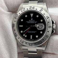 Rolex Explorer II 16570 40mm Black Dial Stainless Steel Box Paper 2004