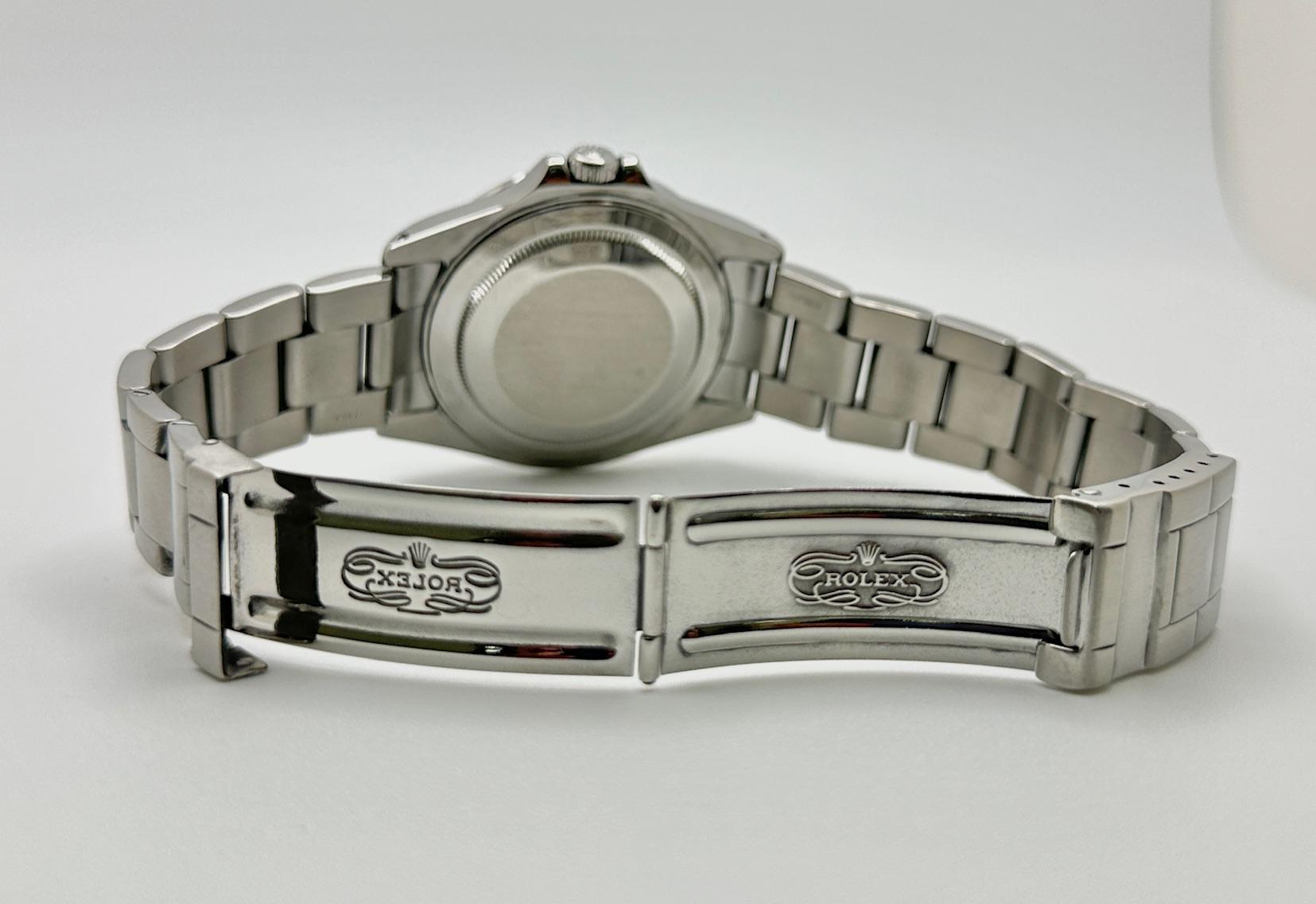 Rolex Explorer II 16570 40mm Schwarzes Zifferblatt aus Edelstahl 2