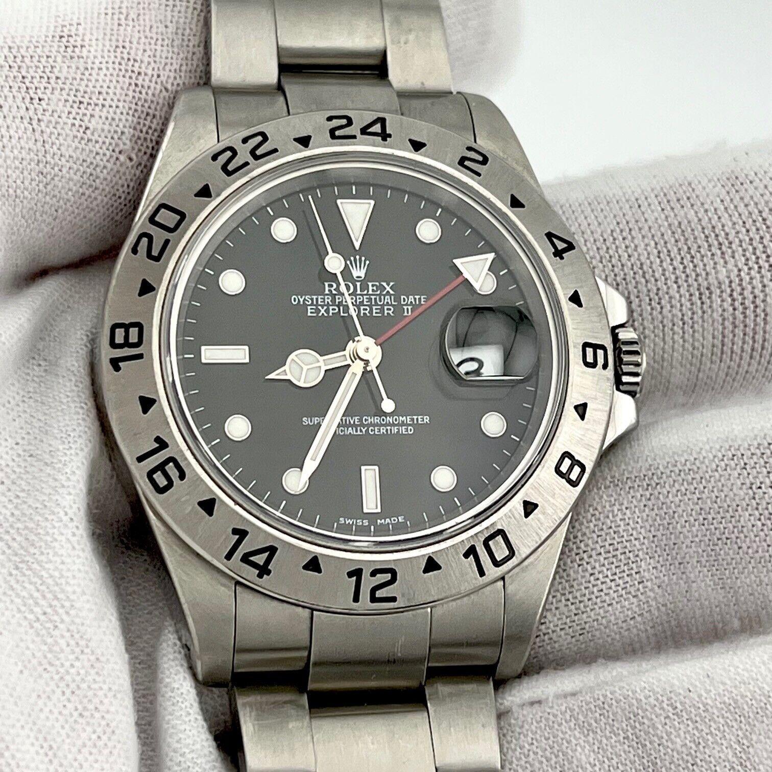 Rolex Explorer II 16570 40mm Black Dial Stainless Steel 2