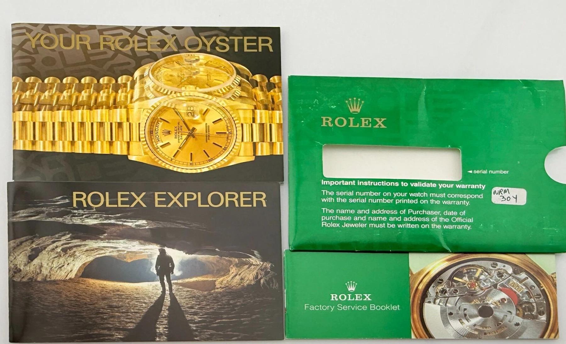 Rolex Explorer II 16570 40mm Polar White Dial Stainless Steel Box Booklet 5