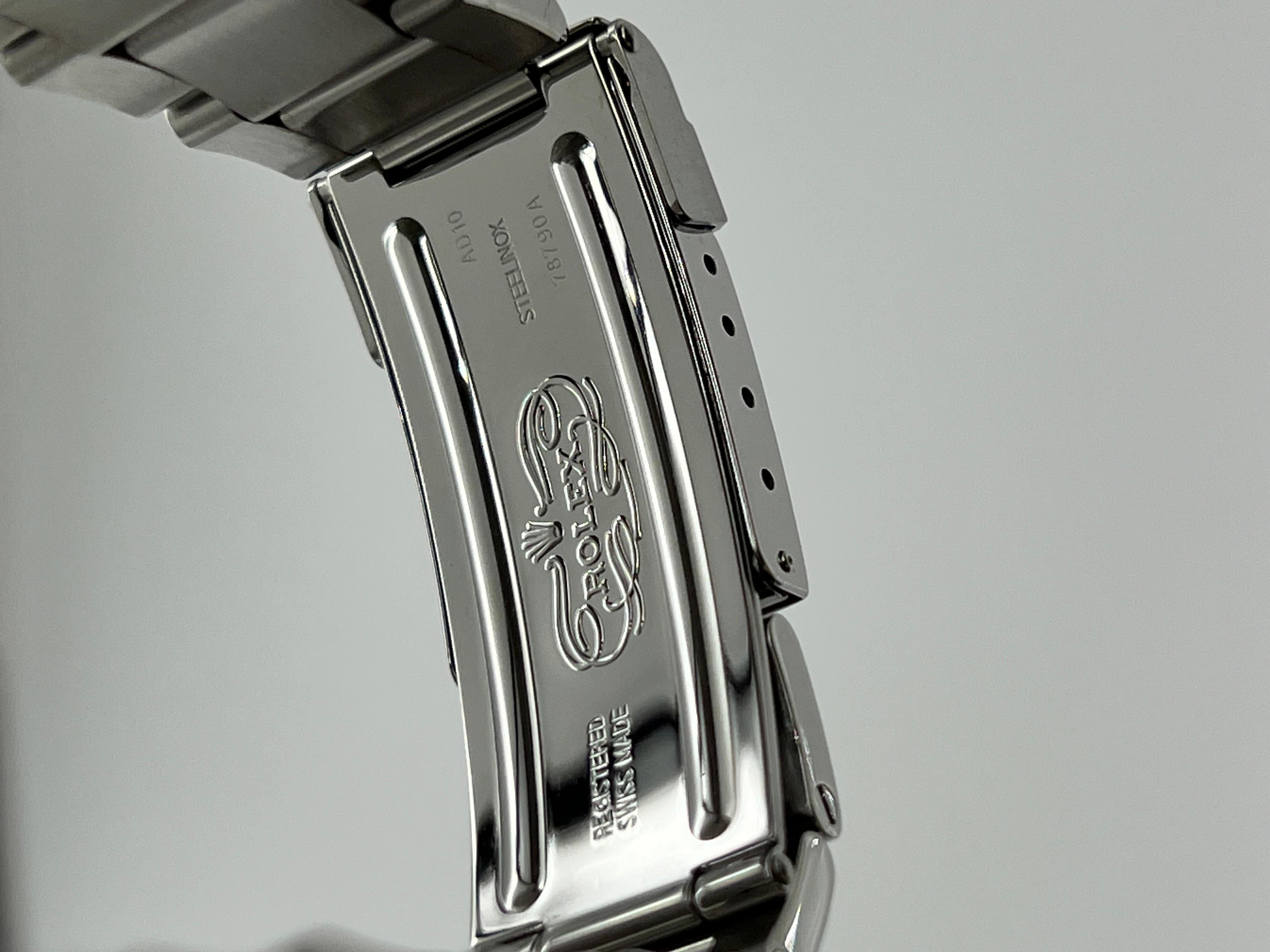 Rolex Explorer II 16570 40mm Weißes Zifferblatt Edelstahl-Boxpapiere aus Edelstahl 8