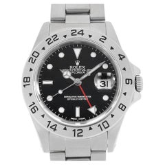 Rolex Explorer II 16570 Black Dial, L Series, Pre-Owned Men's Watch - Authentic