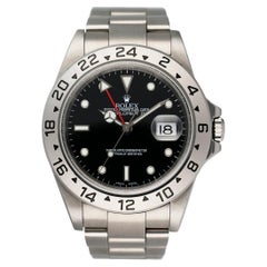 Rolex Explorer II 16570 Schwarzes Zifferblatt Herrenuhr Box Papiere
