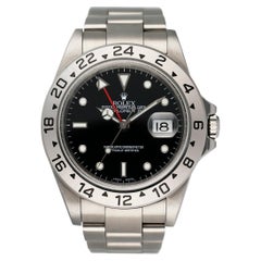 Rolex Explorer II 16570 Black Dial Mens Watch