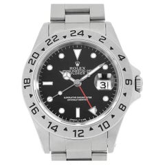 Rolex Explorer II 16570 Black Dial Stainless Steel Men's Timepiece