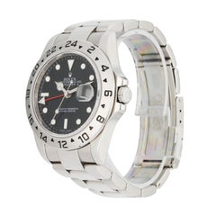 Rolex Explorer II 16570 Engraved Rehaut with 3186 Movement Men's Watch