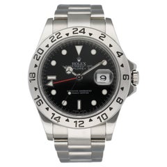 Rolex Explorer II 16570 Gravierte Rehaut mit 3186 Uhrwerk Herrenuhr
