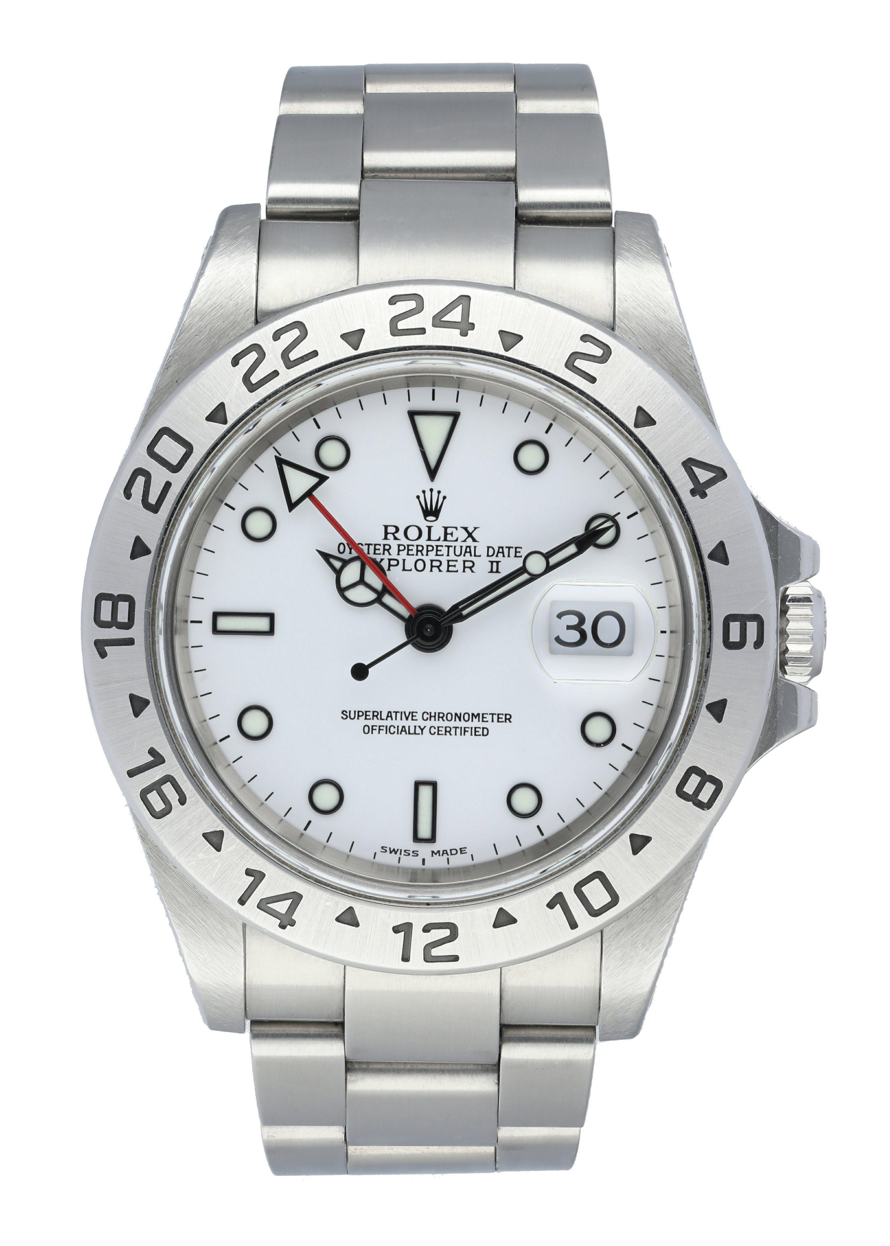 Rolex Explorer II 16570 Men's Watch For Sale at 1stDibs