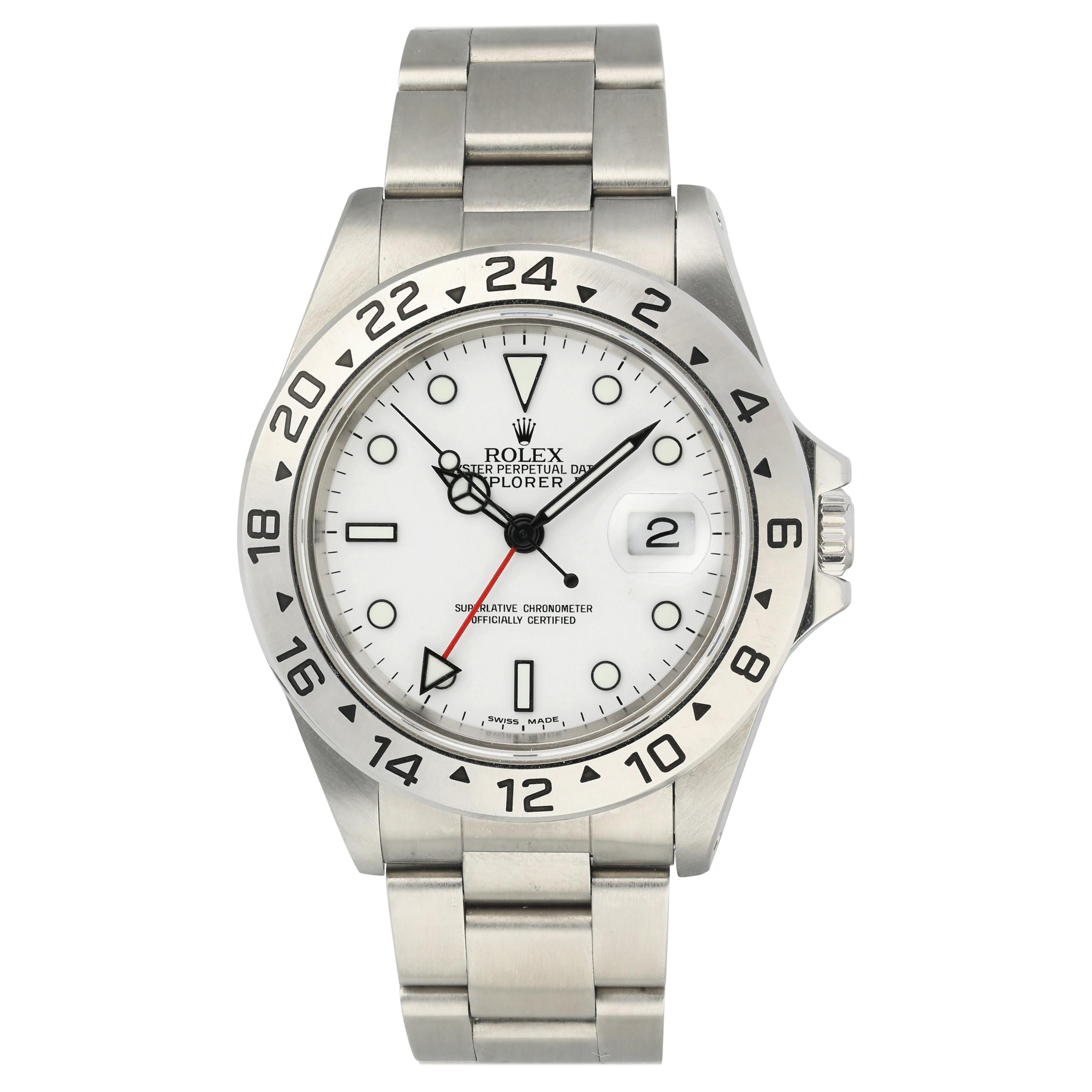 Rolex Explorer II 16570 Men's Watch For Sale