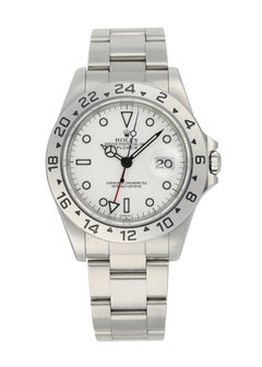 Rolex Explorer II 16570 Polar "Swiss" Dial Men's Watch