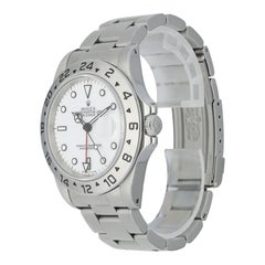 Rolex Explorer II 16570 Stainless Steel White Dial