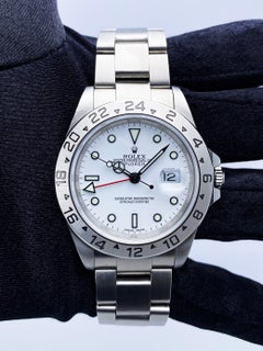 Rolex Explorer II 16570 Weißes Zifferblatt Herrenuhr