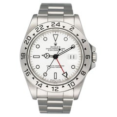 Rolex Explorer II 16570 White Dial Mens Watch