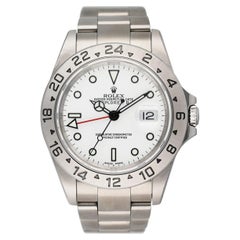 Rolex Explorer II 16570 Weißes Zifferblatt Herrenuhr