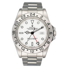 Rolex Explorer II 16570 White Dial Mens Watch