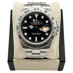 Used Rolex Explorer II 216570 Black Dial 42mm Stainless Steel Box Paper