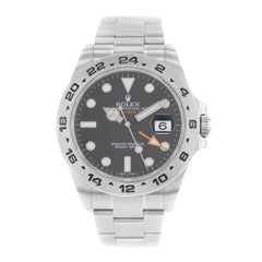 Used Rolex Explorer II 216570 Black Dial GMT 2010 Steel Automatic Men’s Watch