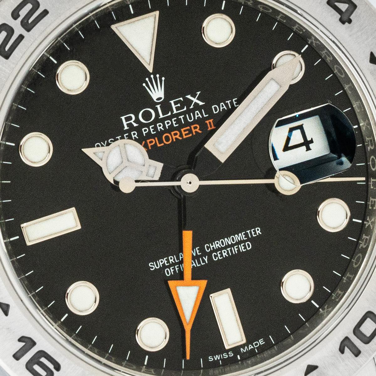 Rolex Explorer II 216570 In Excellent Condition For Sale In London, GB