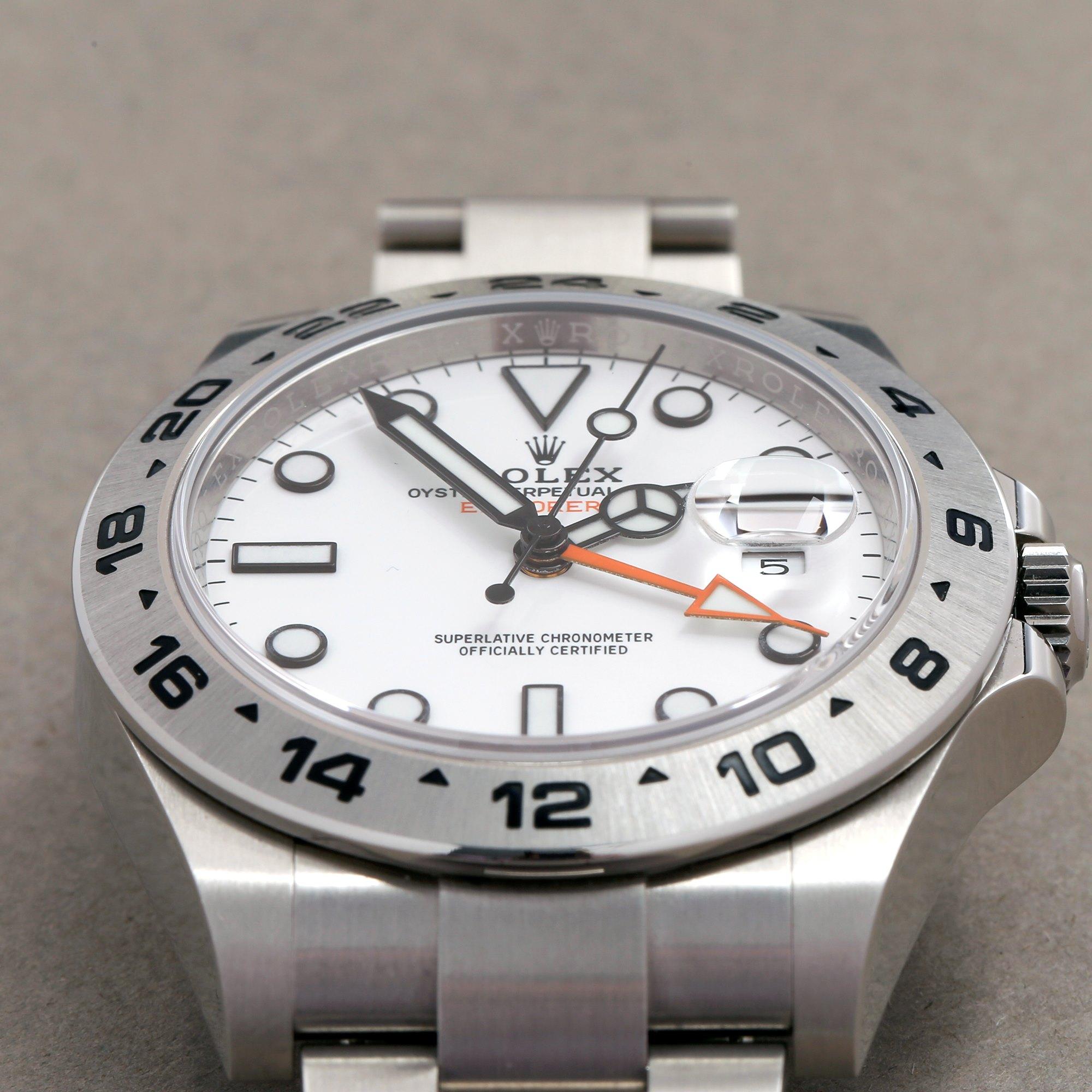 Rolex Explorer II 216570 Men's Stainless Steel Watch 3
