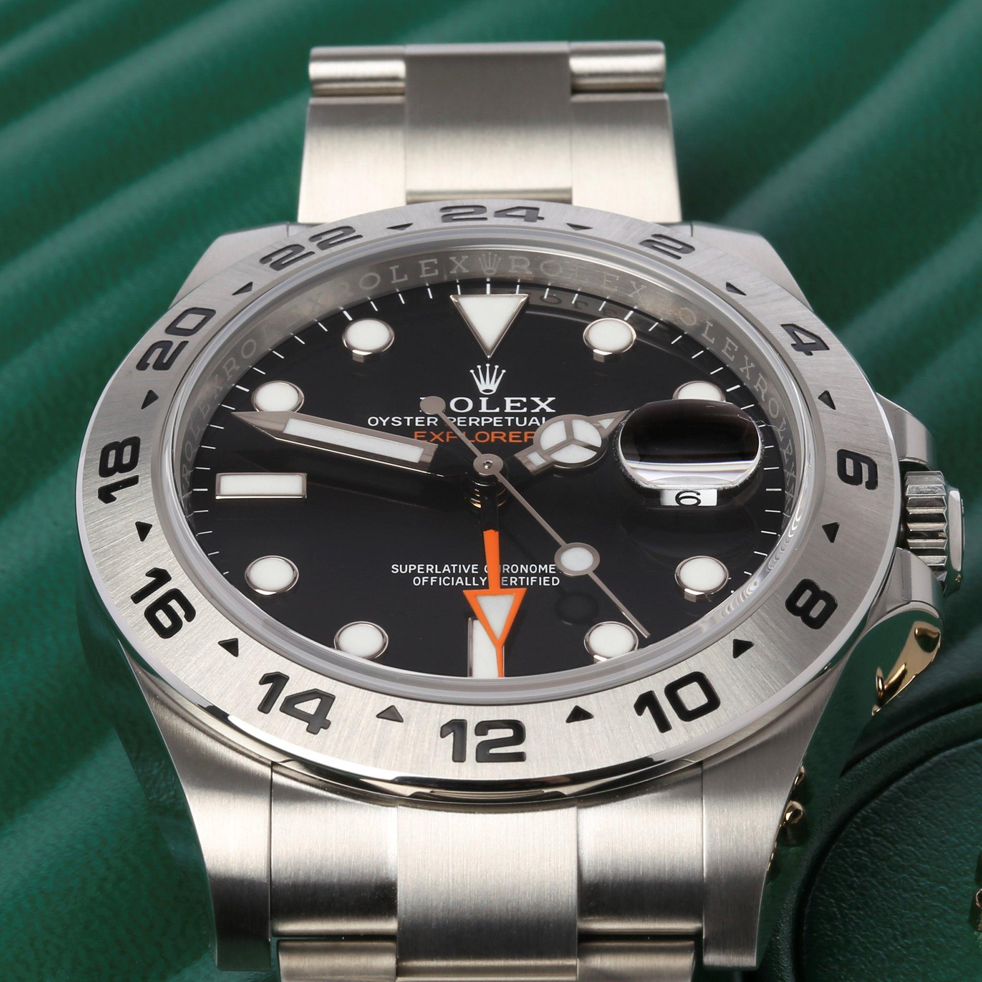 Rolex Explorer II 216570 Men Stainless Steel Watch 2