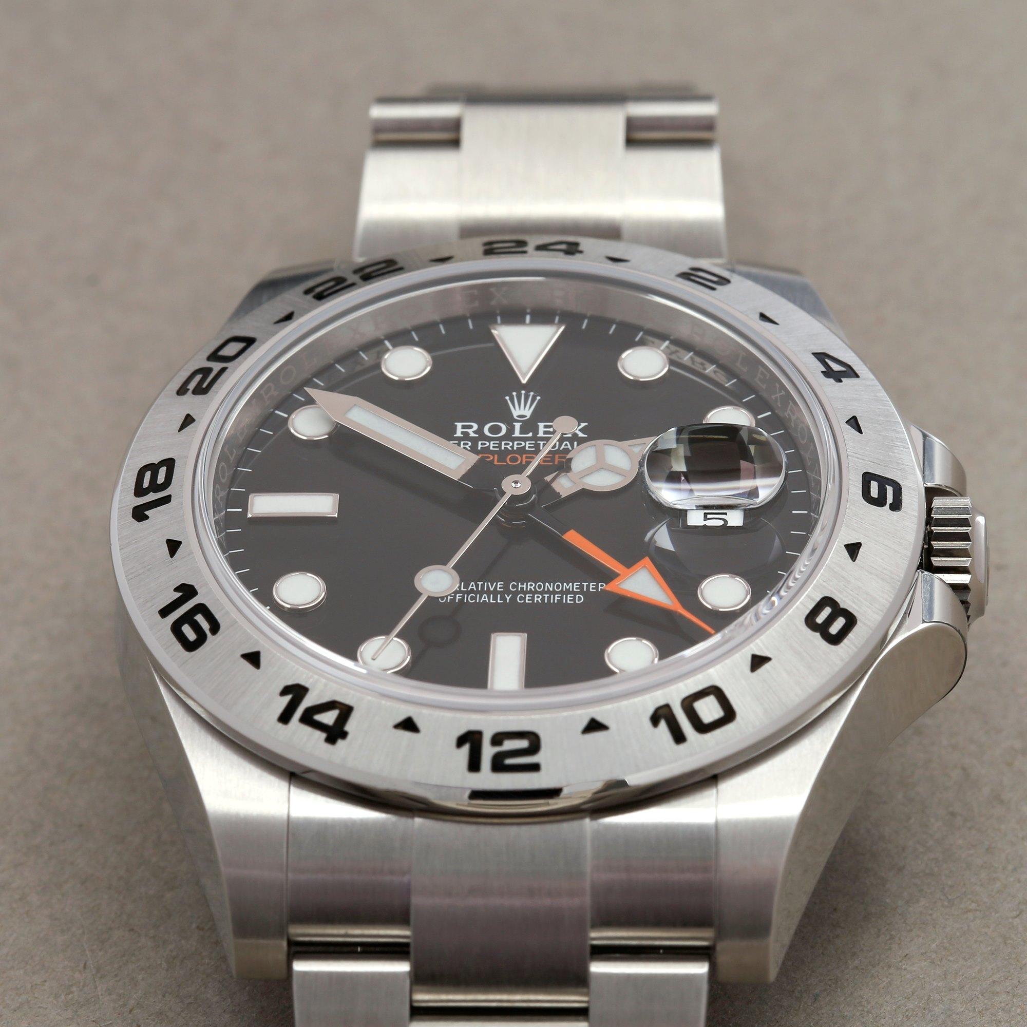 Rolex Explorer II 216570 Men's Stainless Steel Watch 4