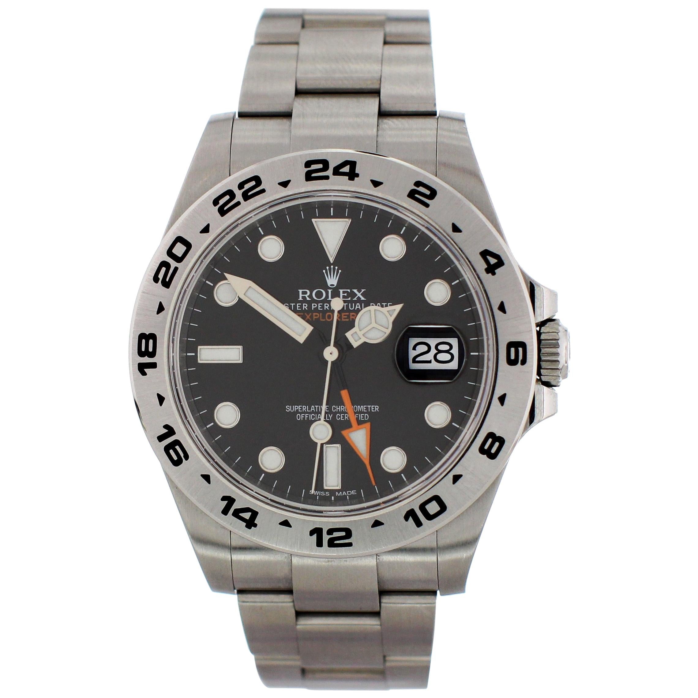 Rolex Explorer II 216570 Men's Watch For Sale