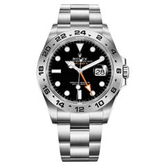 Used Rolex Explorer II, 226570-0002, UNWORN Watch, 2022, B+P