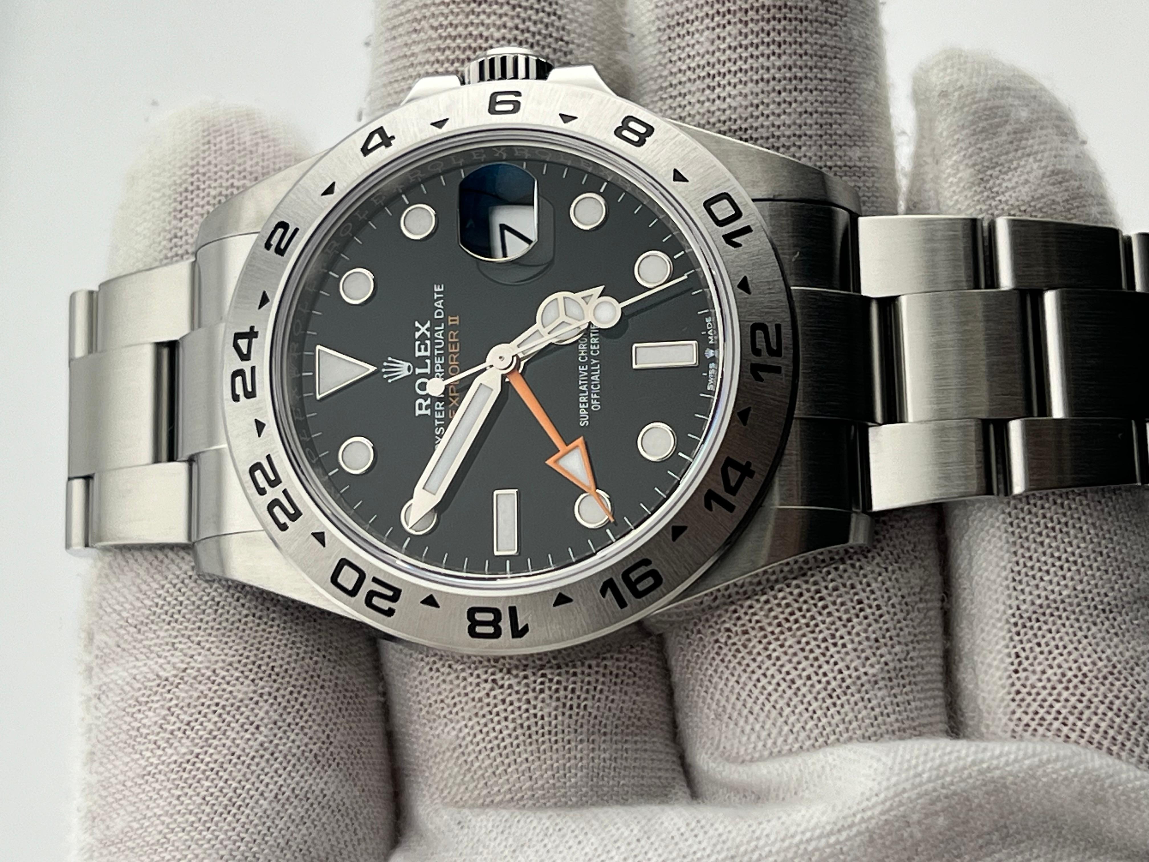 Rolex Explorer II 226570 Black Dial Stainless Steel 42mm Box Paper 2023 1