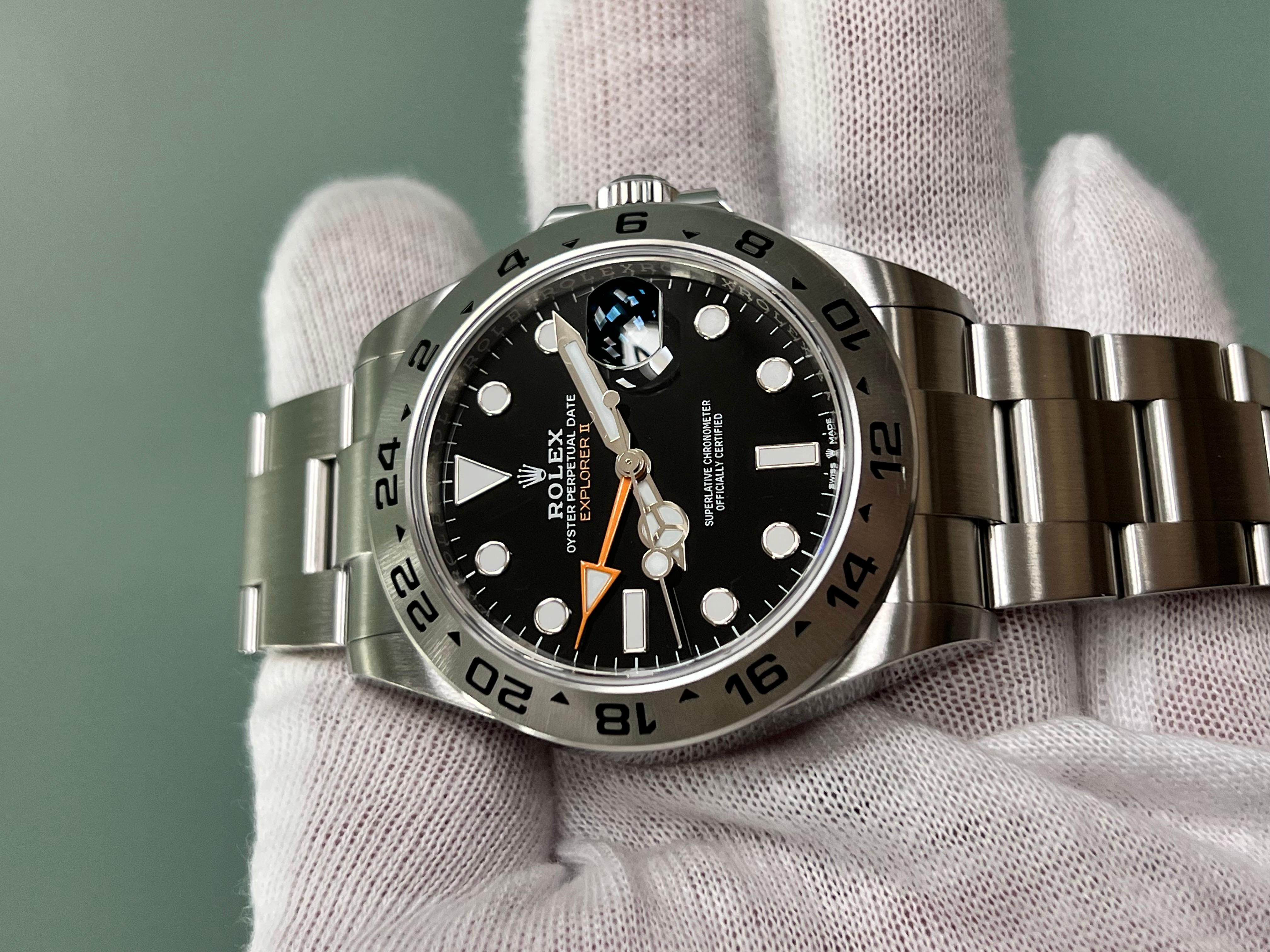 Rolex Explorer II 226570 Black Dial Stainless Steel 42mm Box Paper 2023 4