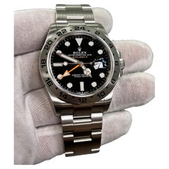 Rolex Explorer II 226570 Quadrante Nero Acciaio Inox 42mm Scatola Carta 2023