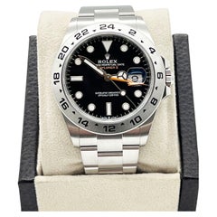 Rolex Explorer II 226570 Quadrante Nero Acciaio Inox Scatola Carta 2023