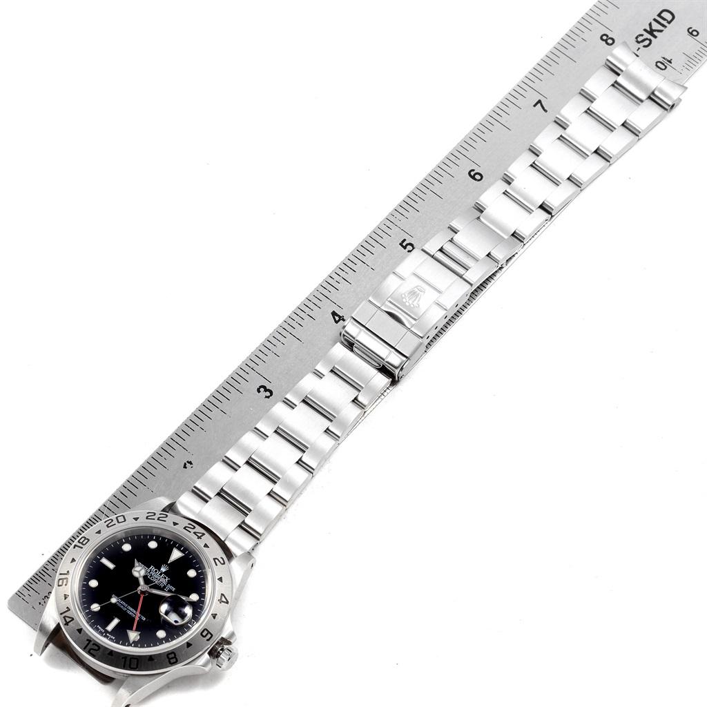 Rolex Explorer II 40 Black Dial Red Hand Automatic Men’s Watch 16570 7
