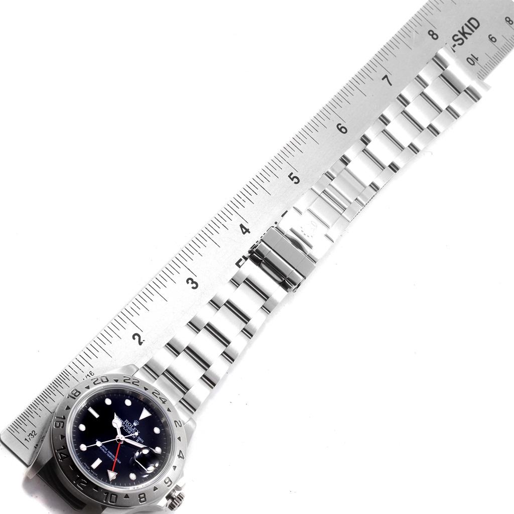 Rolex Explorer II 40 Parachrom Hairspring Steel Men's Watch 16570 For Sale 9