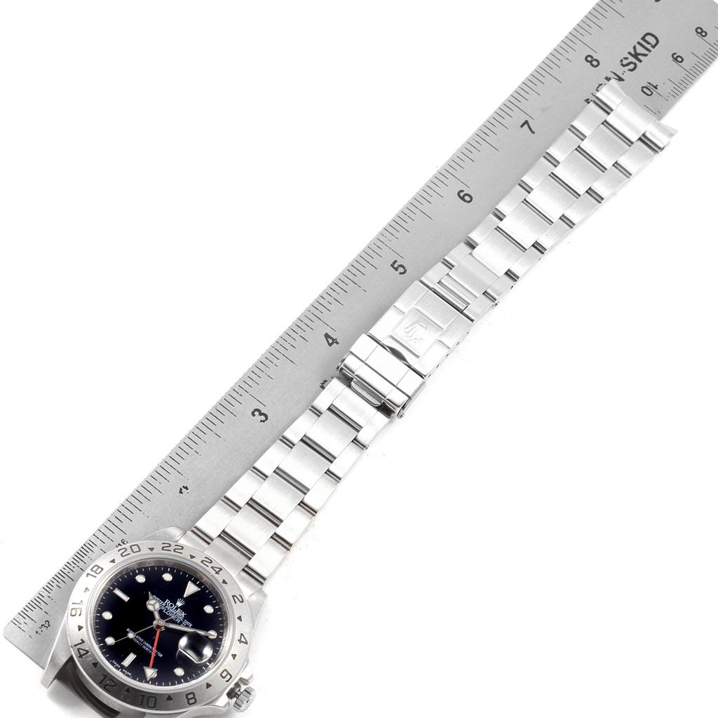 Rolex Explorer II 40 Parachrom Hairspring Steel Men's Watch 16570 9