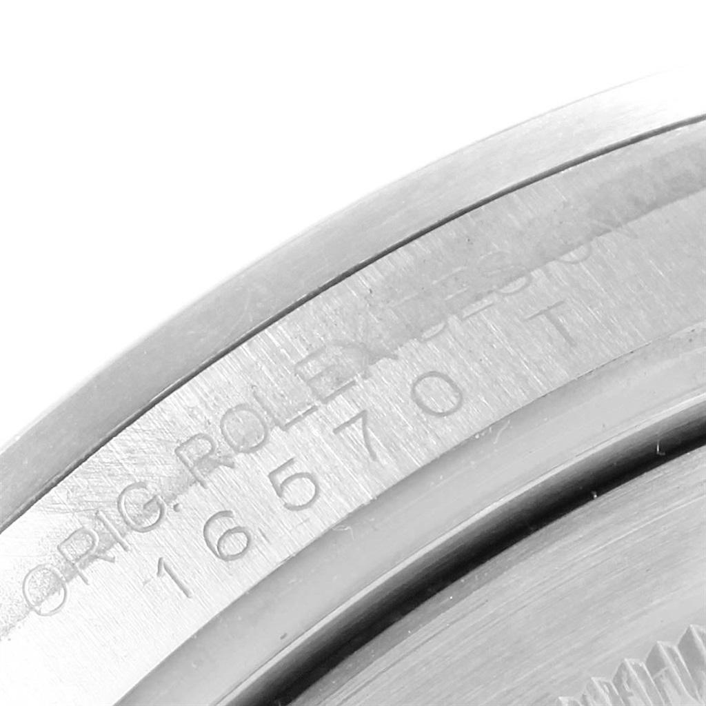 Rolex Explorer II 40 Parachrom Hairspring Steel Men's Watch 16570 For Sale 2