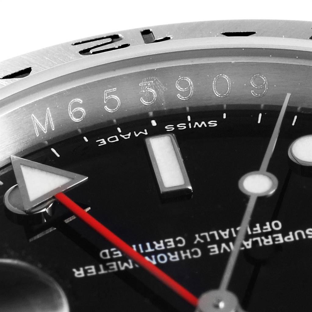 Rolex Explorer II Black Dial Parachrom Hairspring Men's Watch 16570 For Sale 4