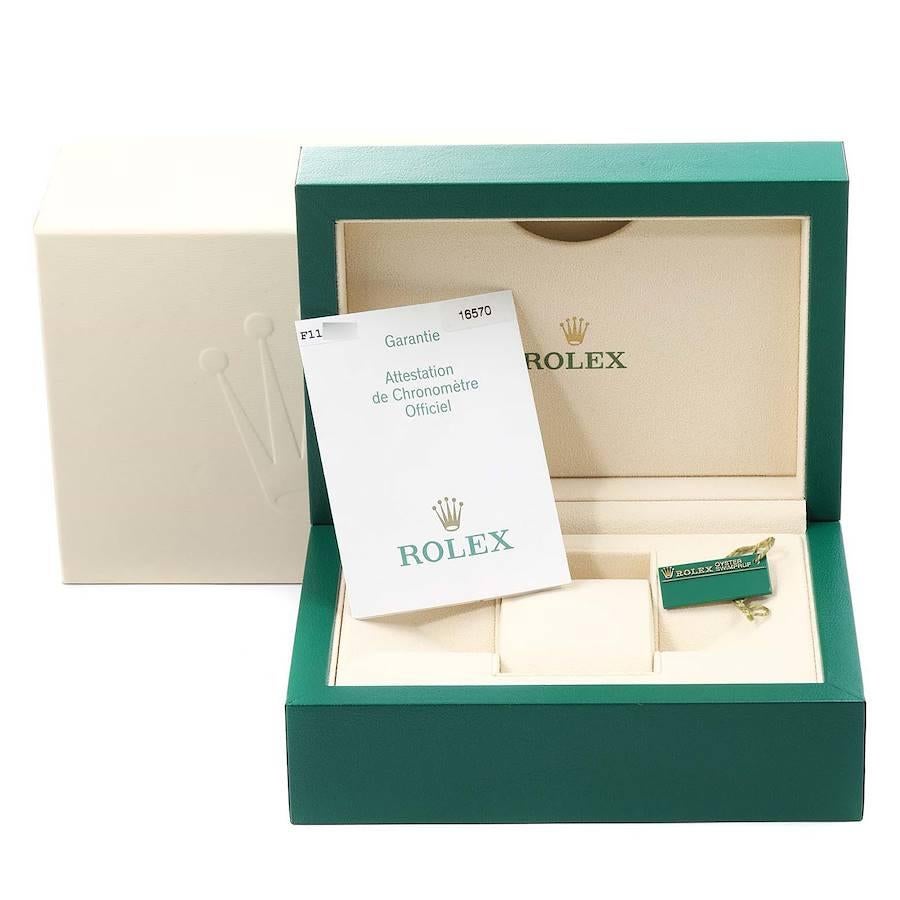 Rolex Explorer II White Dial Steel Men's Watch 16570 Box Papers 9