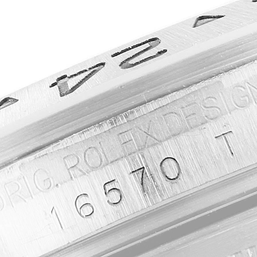 Rolex Explorer II White Dial Steel Mens Watch 16570 For Sale 2
