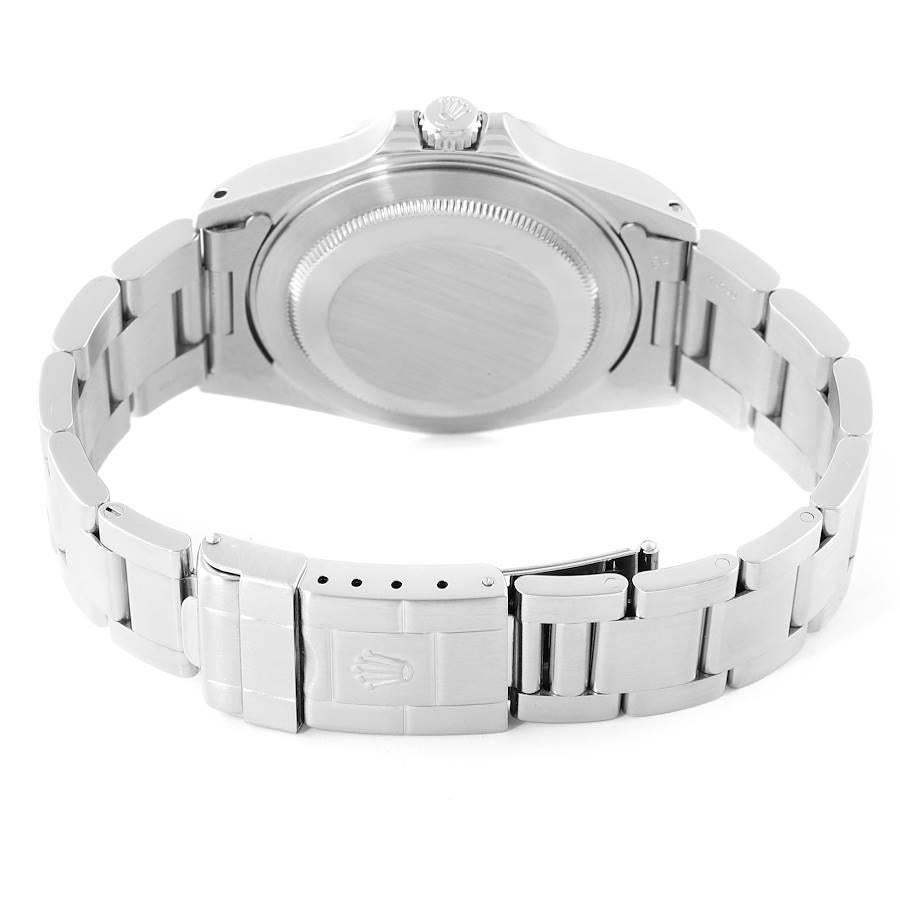 Rolex Explorer II White Dial Steel Mens Watch 16570 For Sale at 1stDibs