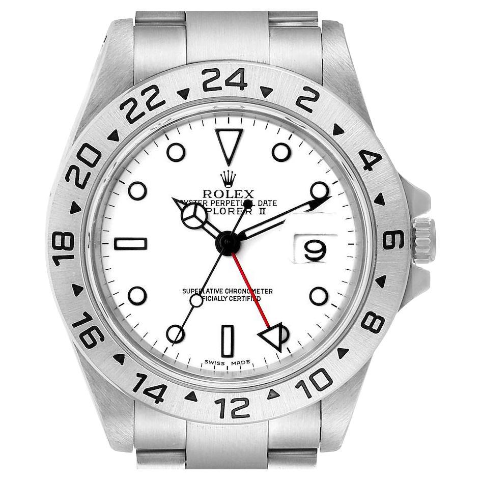 White Dial Steel Mens Watch 16570 
