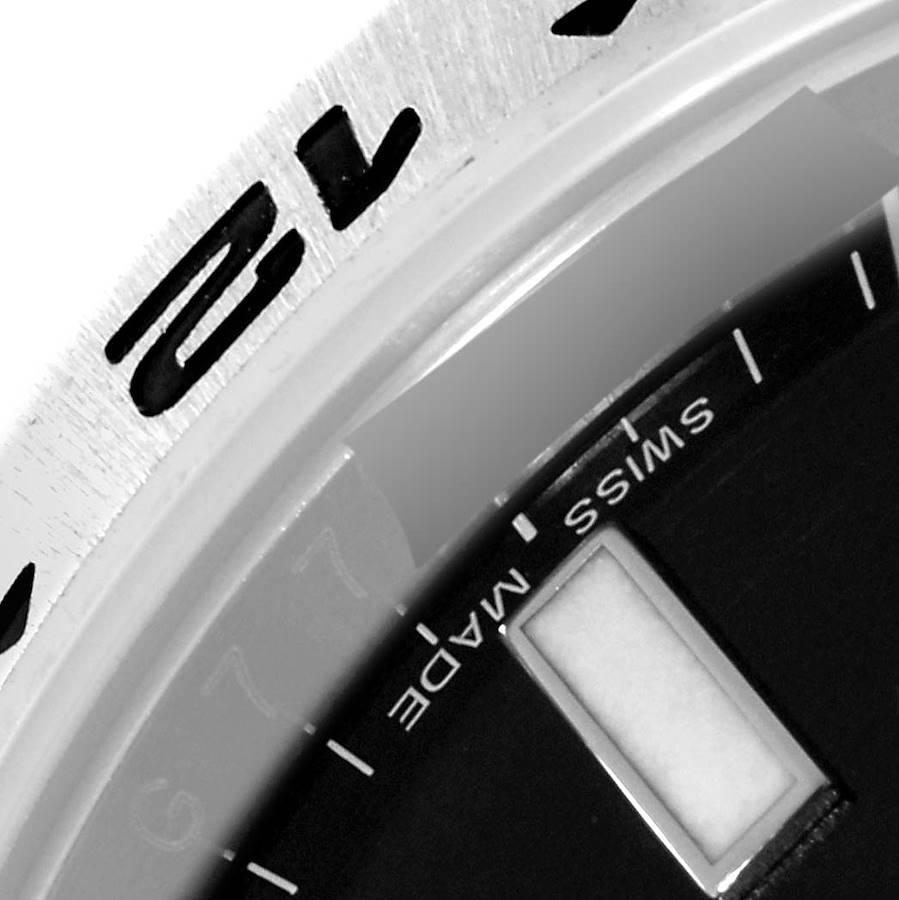 Rolex Explorer II 42 Black Dial Orange Hand Steel Mens Watch 216570 In Excellent Condition In Atlanta, GA