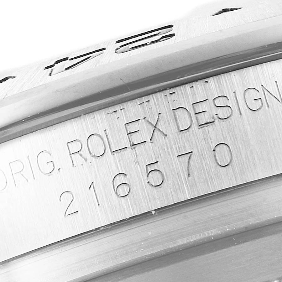 Rolex Explorer II 42 White Dial Orange Hand Mens Watch 216570 Box Card For Sale 3